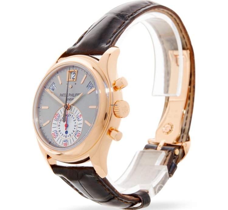 Patek Philippe Annual Calendar Chronograph Chrono 5960r-001 - Rose Gold - Box Papers - 24-month Warranty - 2009