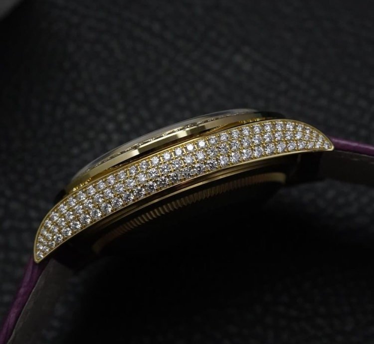 Rolex Day-date With Diamonds 128458tbr-0002