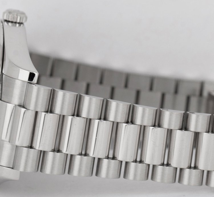 Rolex 2021 New Papers Unpol Rolex Day-date Presidential 36mm 950 Platinum 218206 Box