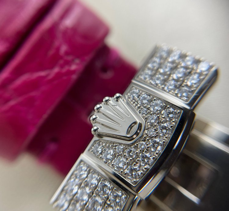 Rolex Day-date With Diamonds Jade Dial 128459tbr