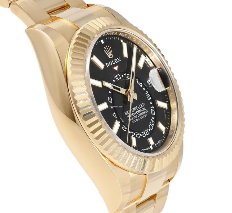 Rolex 336938 Automatic Yellow Gold Like New Unworn