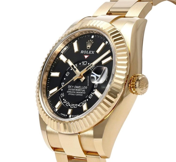 Rolex 336938 Automatic Yellow Gold Like New Unworn