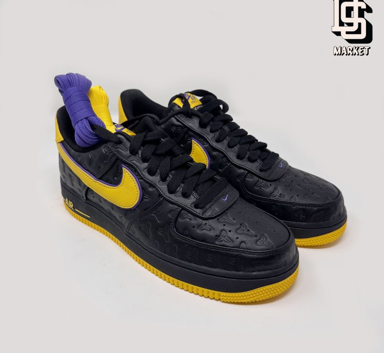 Nike Air Force 1 Low Kobe Bryant Lakers Away 8000 Pairs Only
