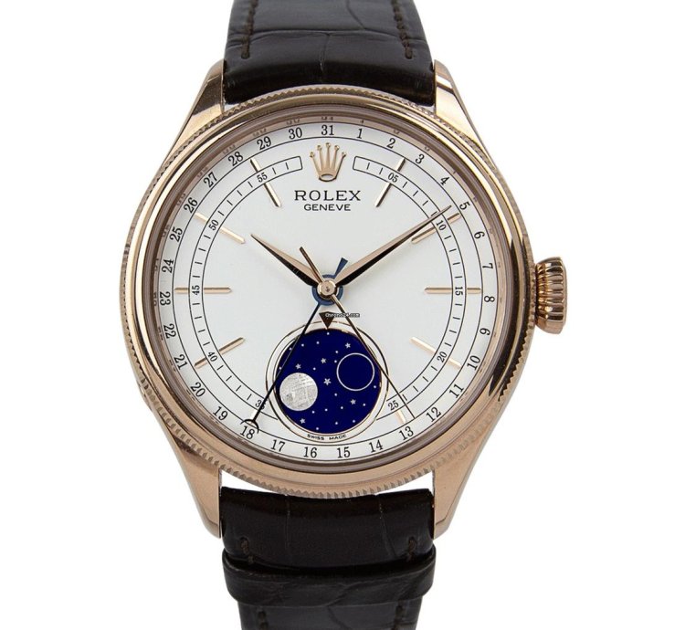 Rolex Cellini Moonphase 18kt Rose Gold 50535