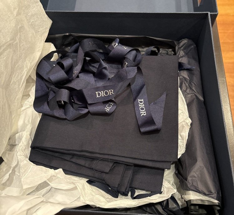 Christian Dior Nylon Oblique Snow Boot