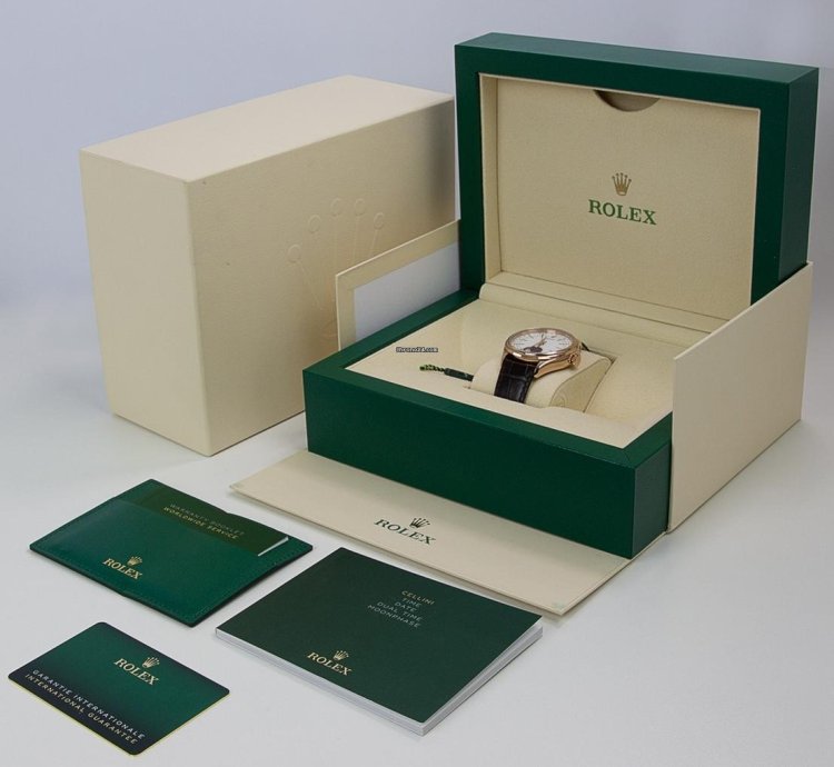 Rolex Cellini Moonphase 18kt Rose Gold 50535