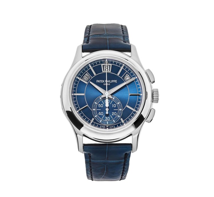 Patek Philippe Annual Calendar Chronograph Complications 5905p-001 Platinum Blue Dial Annual Calendar 2019