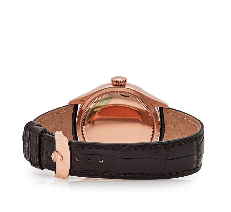 Rolex Cellini Moonphase 50535 Rose Gold White Dial Moon Phase