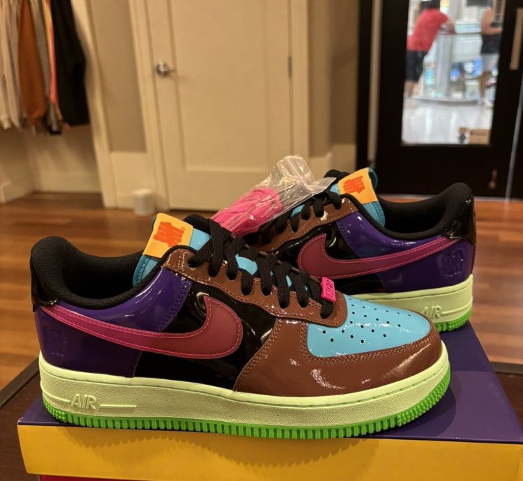 Nike Air Force 1 Low Sp Undefeated Multi Patent Pink Prime