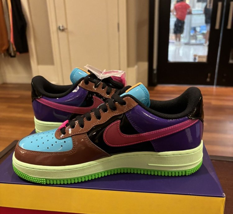 Nike Air Force 1 Low Sp Undefeated Multi Patent Pink Prime