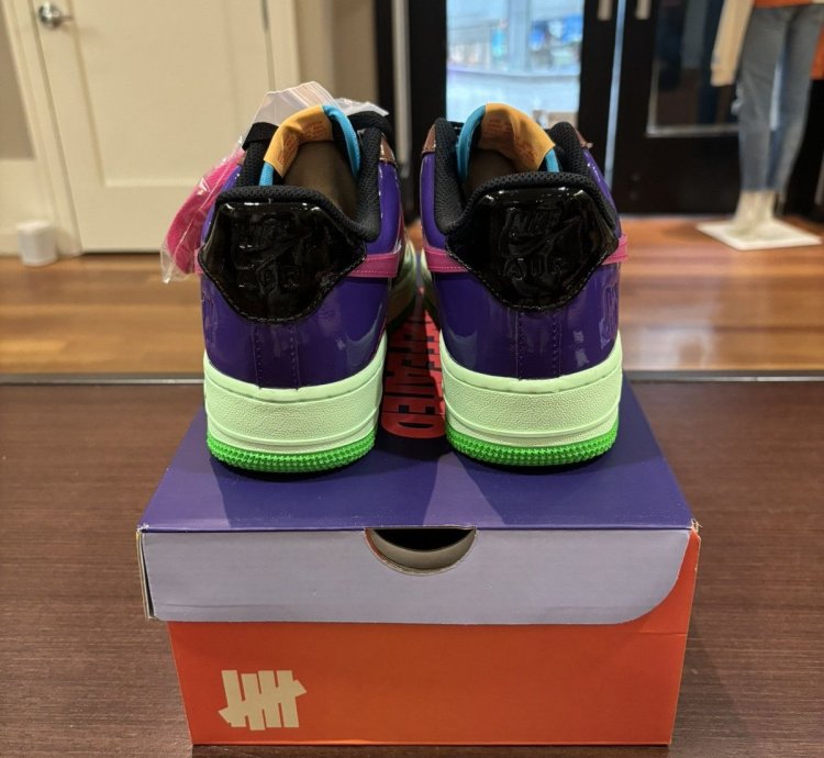 Nike Air Force 1 Low Sp Undefeated Multi Patent Pink Prime