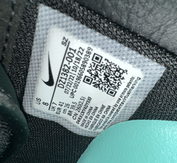 Nike Air Force 1 Low Tiffany Co 1837 Size 8