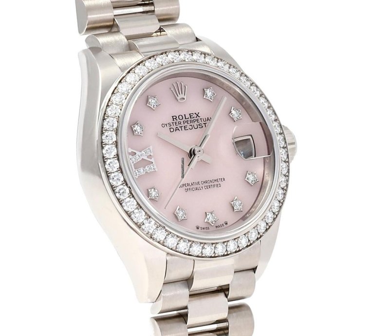 Rolex Datejust 279139rbr Automatic White Gold New
