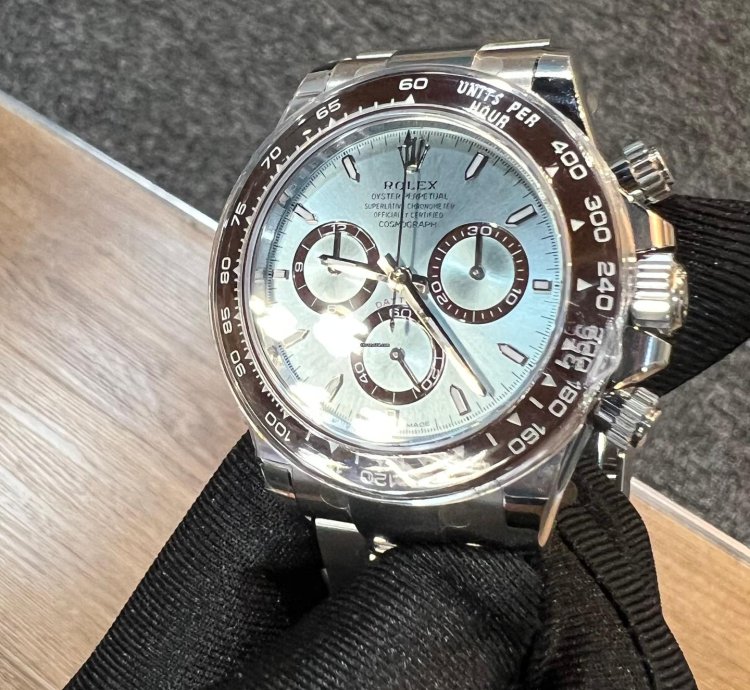 Rolex Daytona 2025 New Daytona Platinum Ice Blue Dial