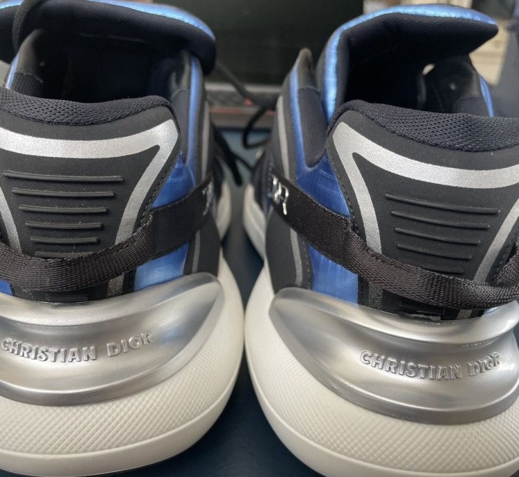 Christian Dior Sorayama B24 Runtek Blue Sneakers