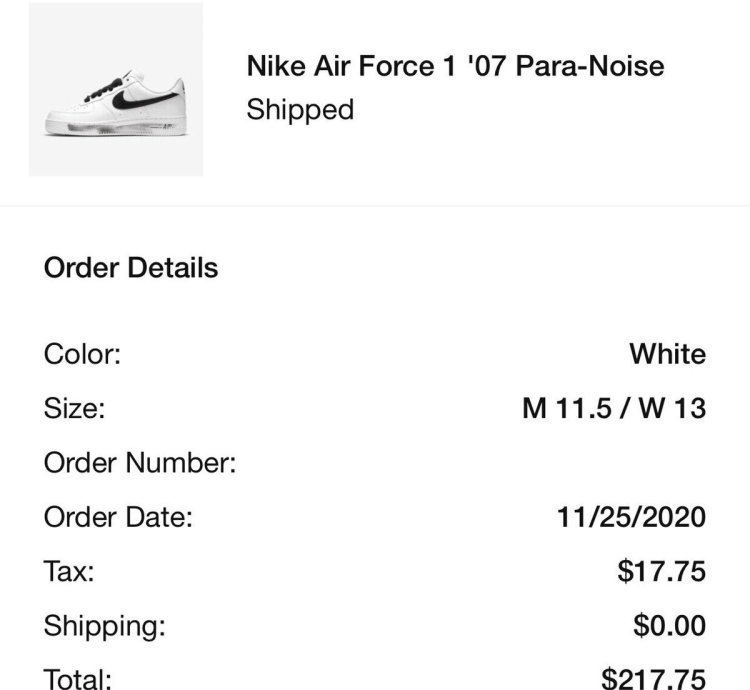 Nike Air Force One Peaceminusone