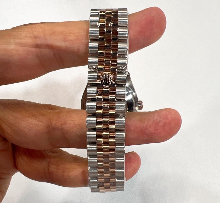 Rolex Datejust 31 2025 New Datejust 31 Everose Gold Mother Of Pearl Diamond Jubilee
