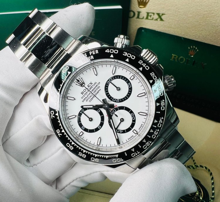 Rolex Daytona 2025 New Daytona White Panda New Model