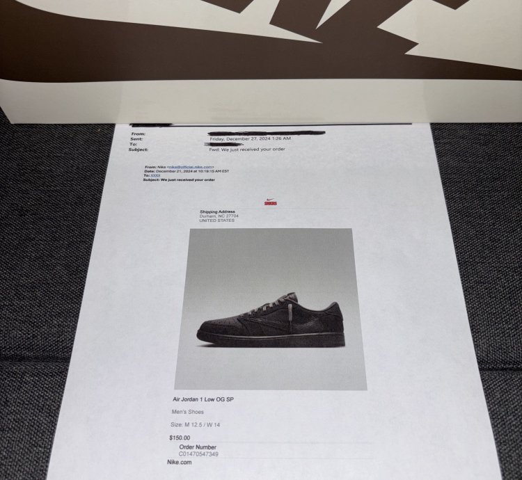 Nike Air Jordan 1 Low Travis Scott Dark Mocha 12 5