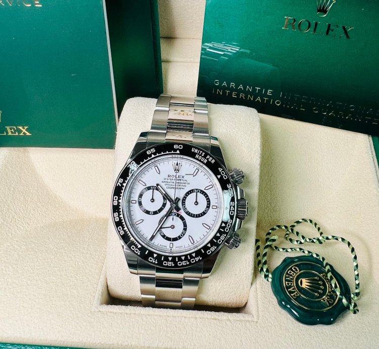 Rolex Daytona 2025 New Daytona White Panda New Model