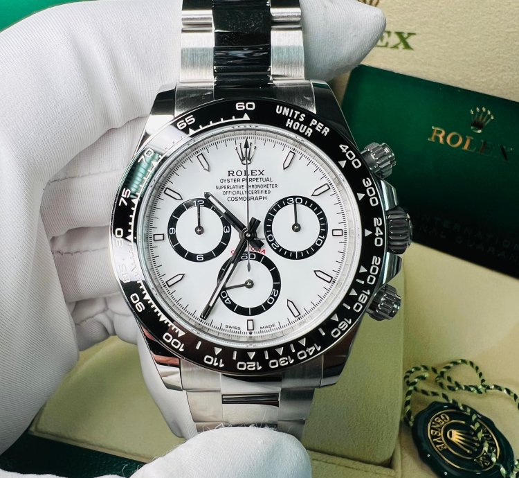 Rolex Daytona 2025 New Daytona White Panda New Model