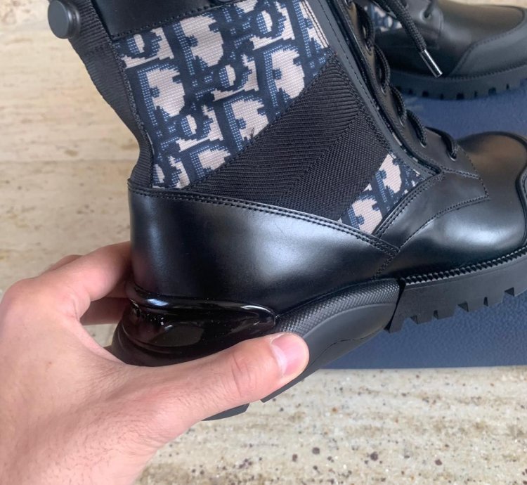 Combat High Boots In Black