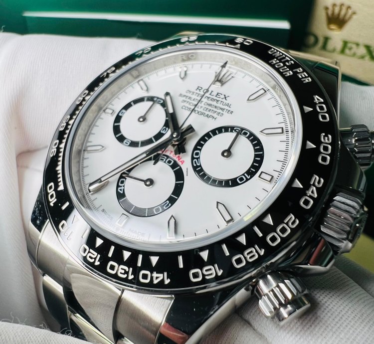 Rolex Daytona 2025 New Daytona White Panda New Model