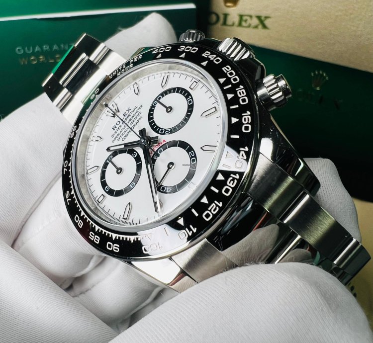 Rolex Daytona 2025 New Daytona White Panda New Model