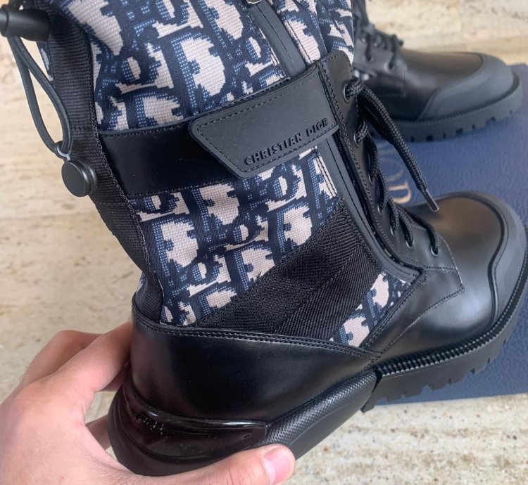 Combat High Boots In Black
