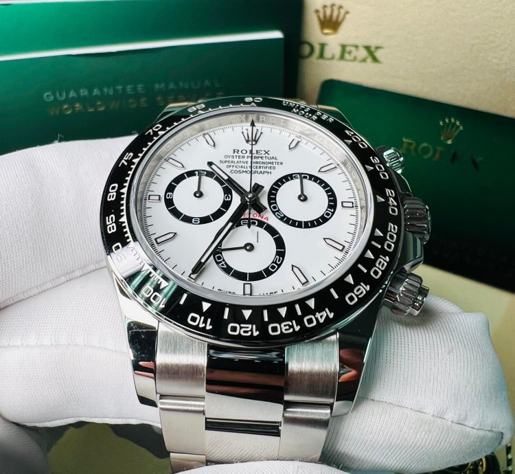 Rolex Daytona 2025 New Daytona White Panda New Model