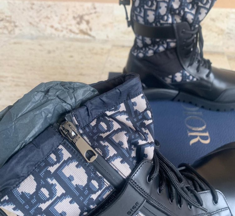 Combat High Boots In Black