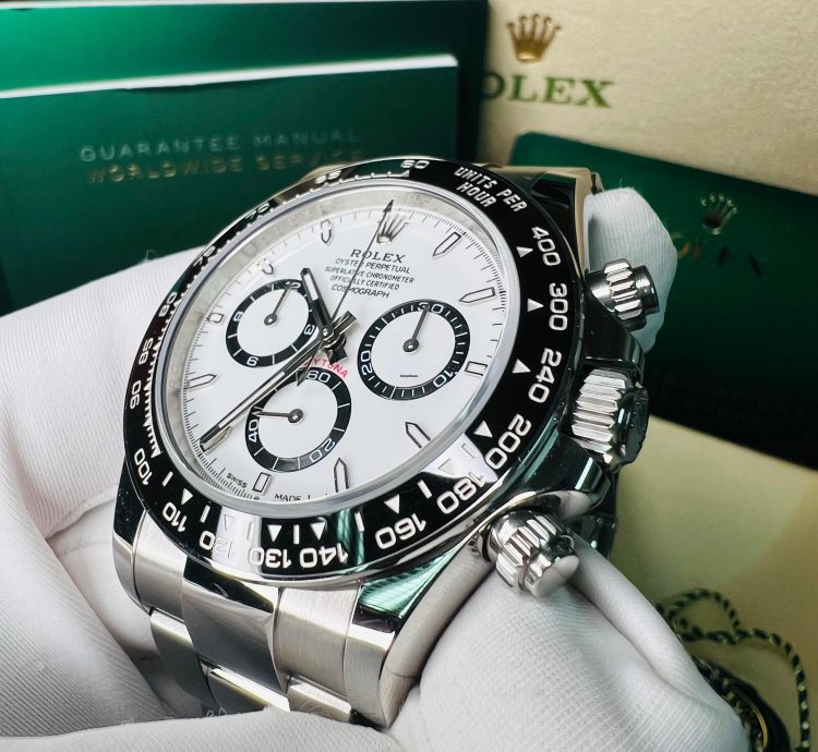 Rolex Daytona 2025 New Daytona White Panda New Model
