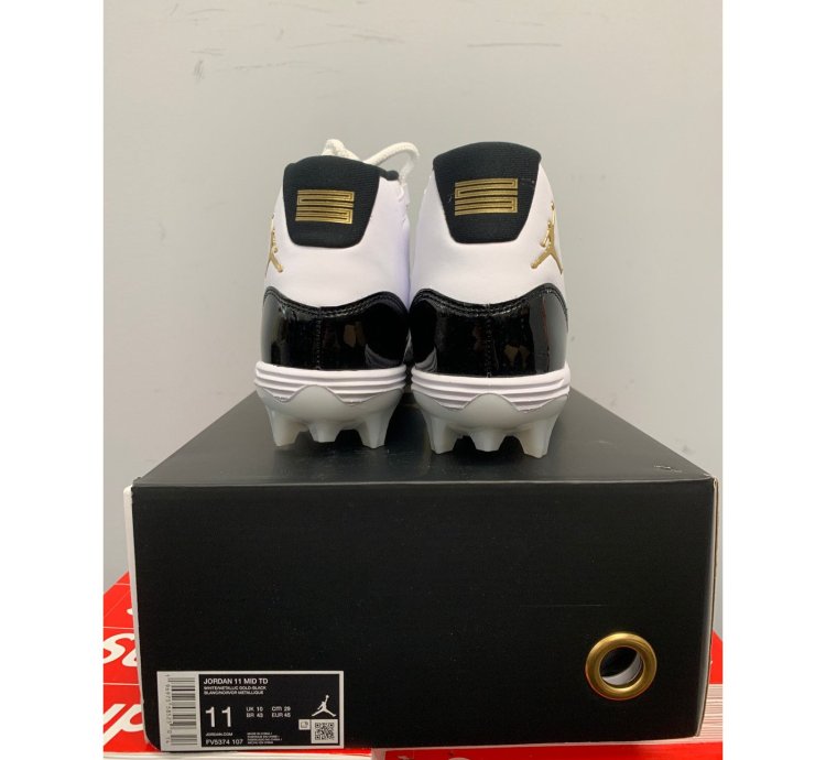 Nike Air Jordan 11 Cleat Dmp Gratitude Size 11 New Ships Now