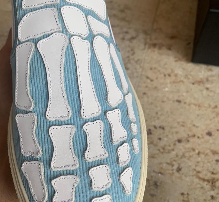 Corduroy Slip On Shoes