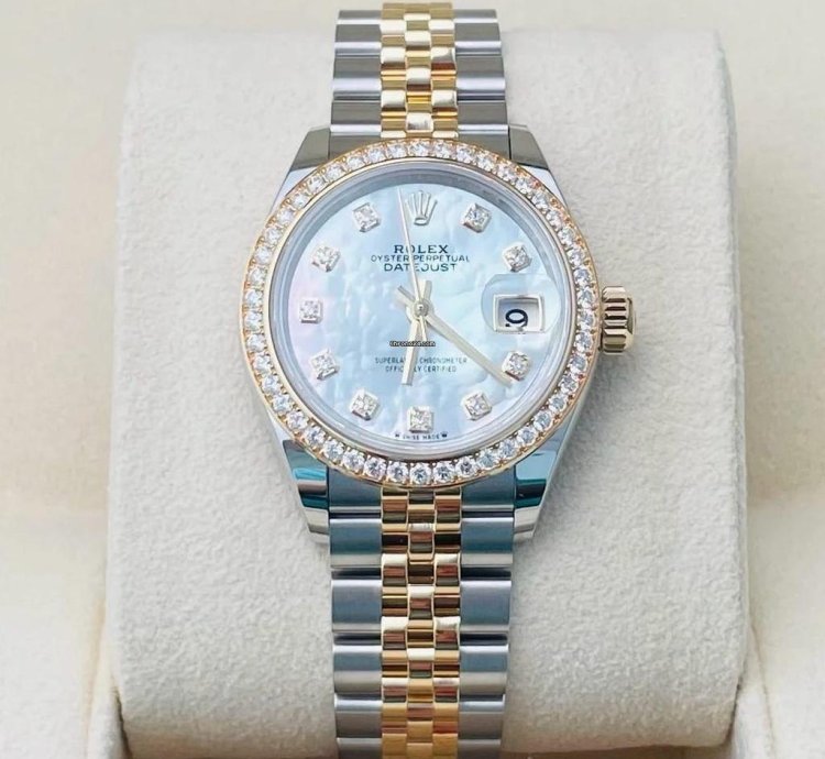 Rolex Datejust 31 2025 New Datejust 31 Yellow Gold Diamond Mop Mother Of Pearl Jubilee