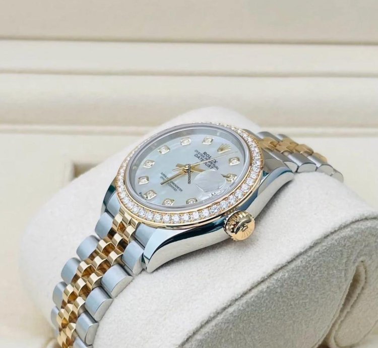 Rolex Datejust 31 2025 New Datejust 31 Yellow Gold Diamond Mop Mother Of Pearl Jubilee