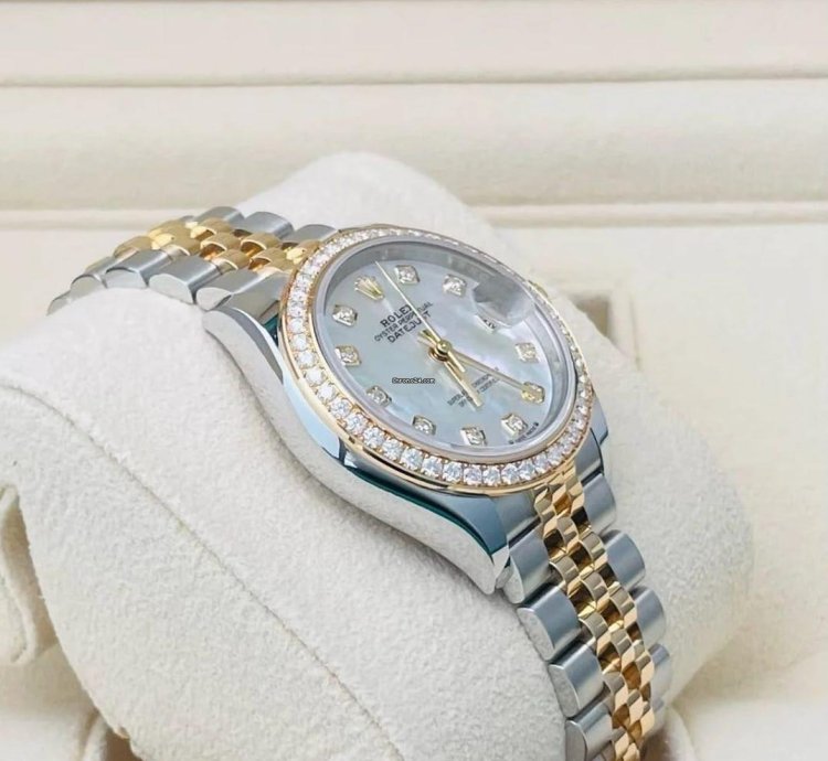 Rolex Datejust 31 2025 New Datejust 31 Yellow Gold Diamond Mop Mother Of Pearl Jubilee