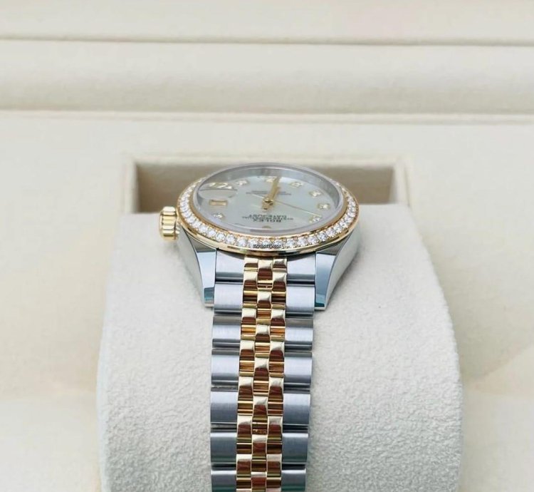 Rolex Datejust 31 2025 New Datejust 31 Yellow Gold Diamond Mop Mother Of Pearl Jubilee