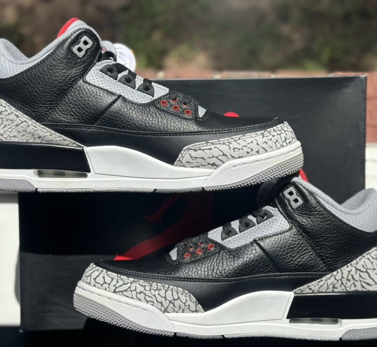 Nike Air Jordan 3 Retro Og Black Cement