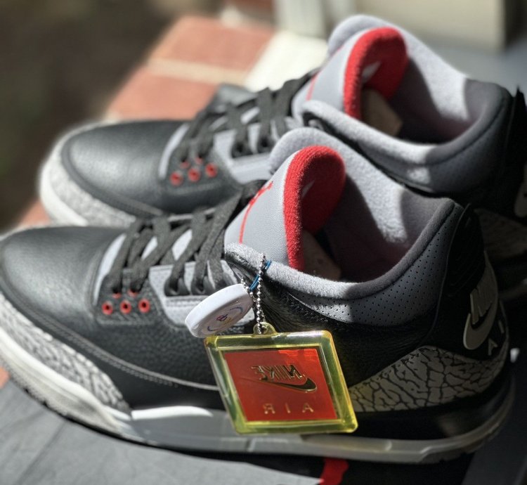 Nike Air Jordan 3 Retro Og Black Cement