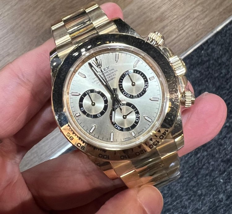 Rolex Daytona 2025 New Daytona Yellow Gold Champagne Golden Dial