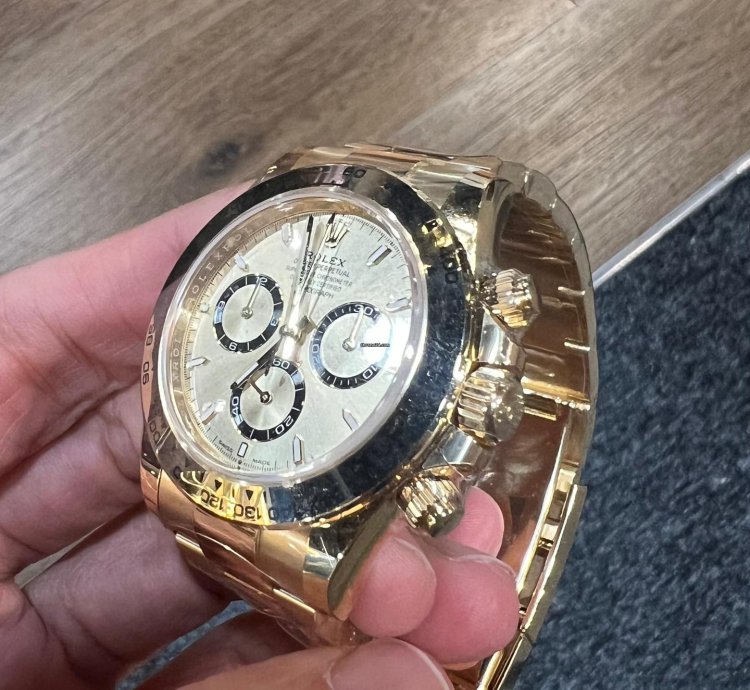 Rolex Daytona 2025 New Daytona Yellow Gold Champagne Golden Dial