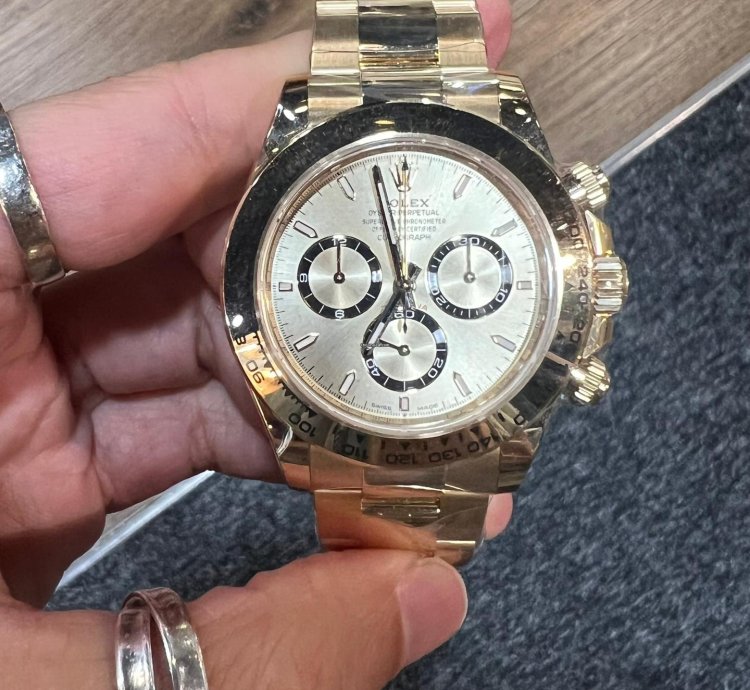 Rolex Daytona 2025 New Daytona Yellow Gold Champagne Golden Dial