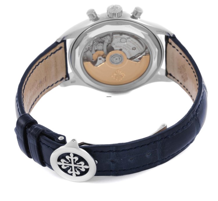 Patek Philippe Annual Calendar Chronograph Complications Annual Calendar Platinum Chronograph Mens Watch 5960p