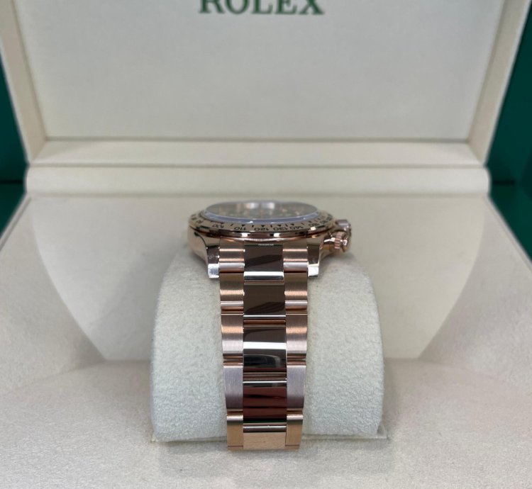 Rolex Daytona rose Gold Black Diamond Dot Dial