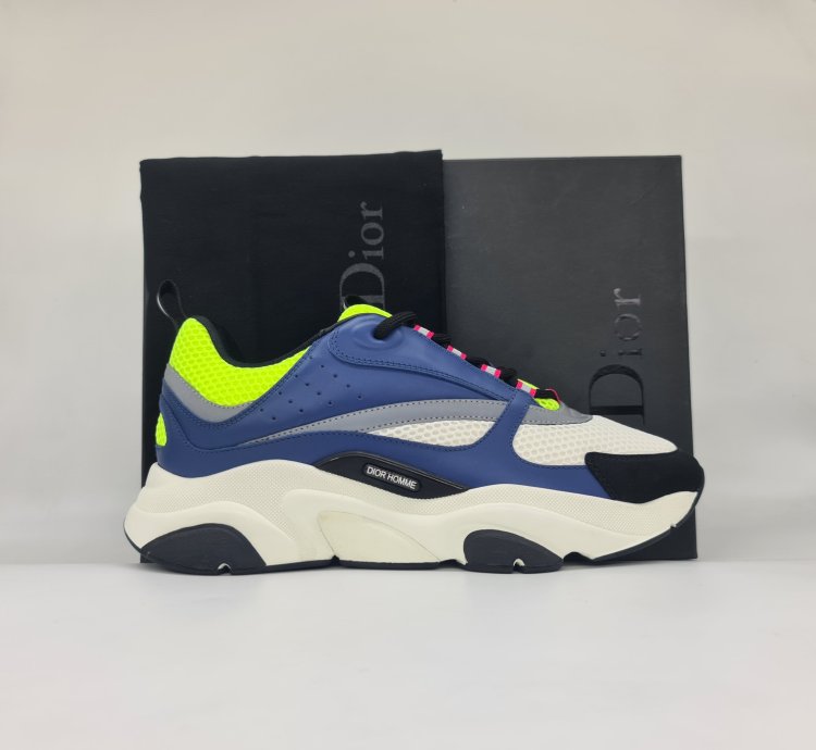 Dior - Dior Homme B22 Sneakers Blue Yellow