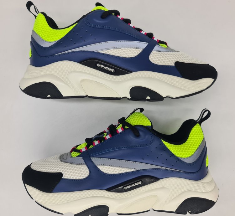 Dior - Dior Homme B22 Sneakers Blue Yellow