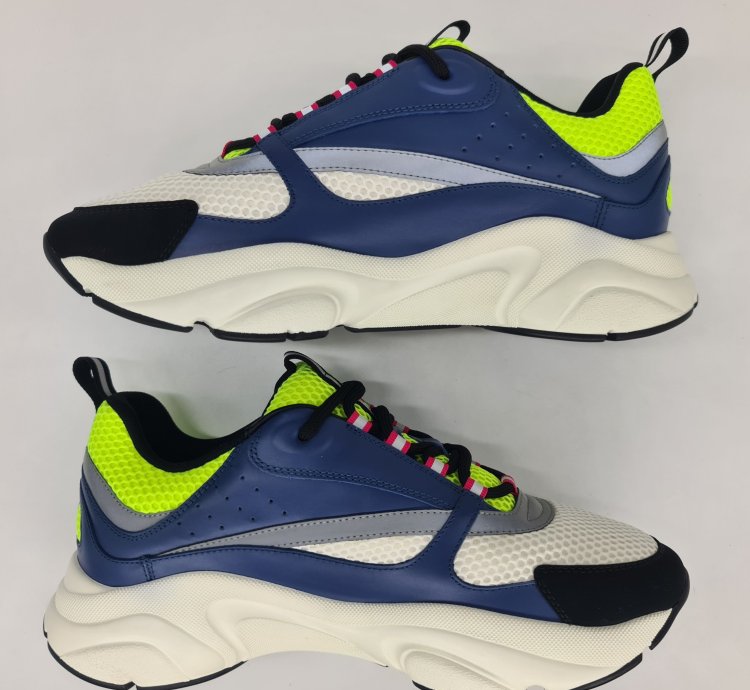 Dior - Dior Homme B22 Sneakers Blue Yellow