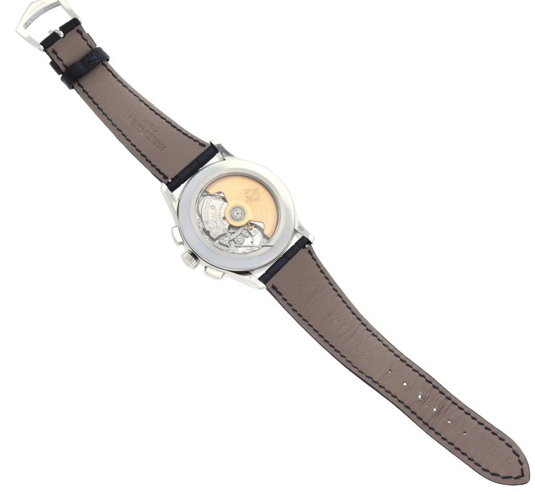 Patek Philippe Annual Calendar Chronograph Complications Annual Calendar Platinum Watch 5905 Box Papers