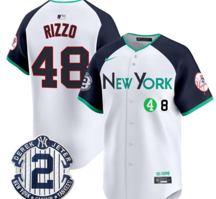 Anthony Rizzo Jersey 48 New York Yankees City Connect Vapor Premier Limited Stitched Alternate